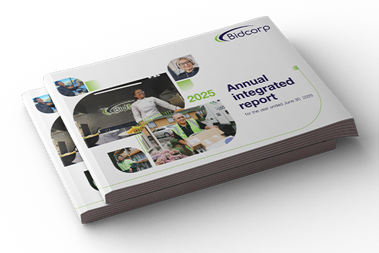 Bidcorp Annual Integrated Report 2025 cover